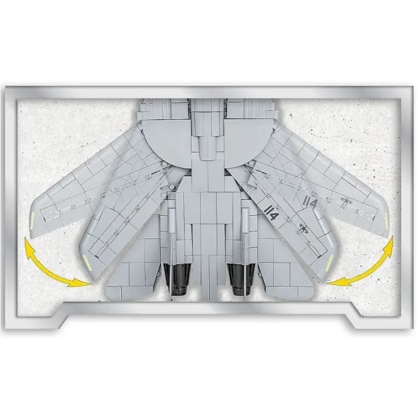 imagen de COBI: Top Gun F-14A Tomcat™ juego de construcción (5811A) 4