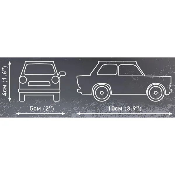 imagen de COBI: Trabant 601 juego de construcción (24539) 3
