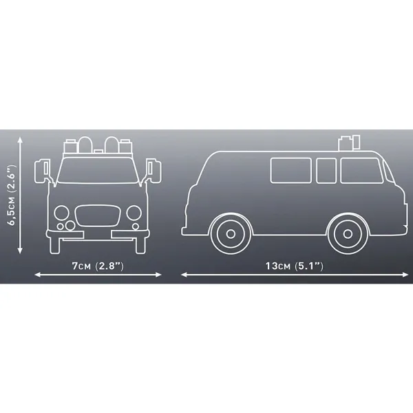 imagen de COBI: Vehículo de rescate Barkas B1000 (24595) 4