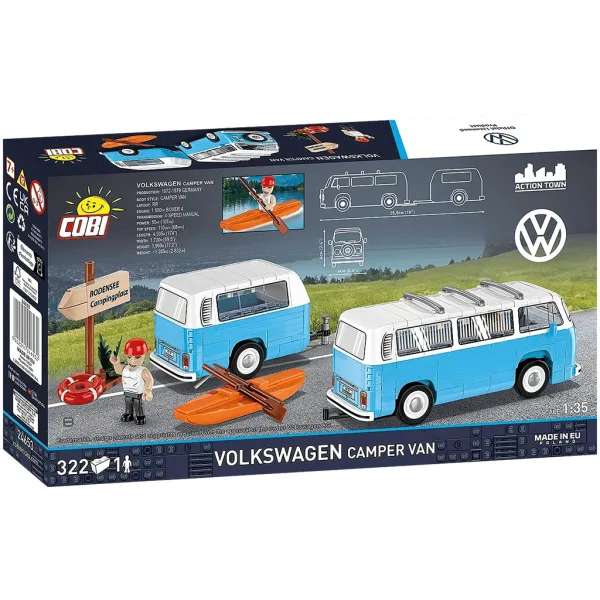 imagen de COBI: Volkswagen Camper juego de construcción (24653) 3