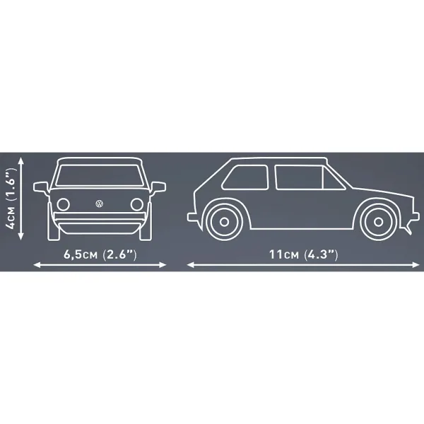 imagen de COBI: Volkswagen Golf Mk1 juego de construcción (24613) 4