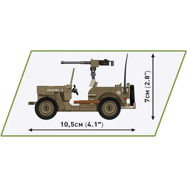imagen de COBI: Willys MB tanque de construcción (3133) 6
