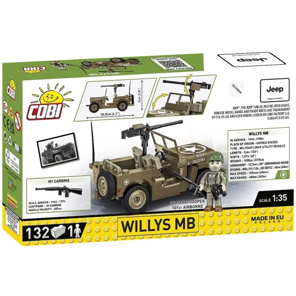 imagen de COBI: Willys MB tanque de construcción (3133) 7