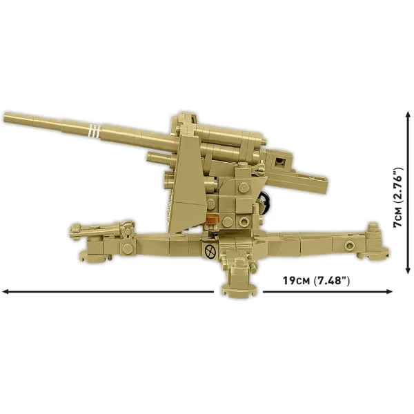 imagen de COBI: WW II 8.8cm Flak 18 juego de construcción (3141) 4