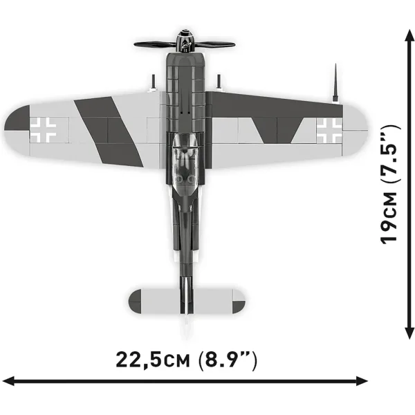 imagen de COBI: WW II Focke-Wulf FW 190 F-8 juguete de construcción (5871) 5