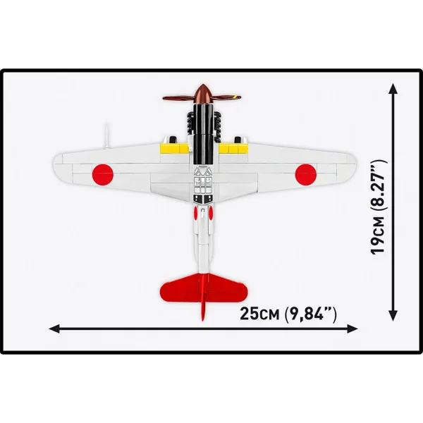 imagen de COBI: WW II Kawasaki Ki-61 Hien juego de construcción (5872) 4
