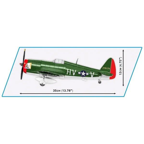 imagen de COBI: WW II P-47 Thunderbolt juego de construcción (5737) 4