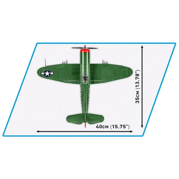 imagen de COBI: WW II P-47 Thunderbolt juego de construcción (5737) 5