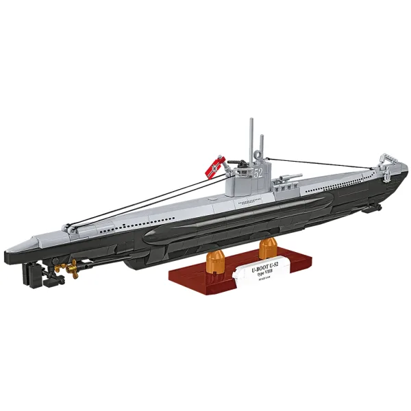 imagen de COBI: WW II Submarino U-52 (Tipo VIIB) juego de construcción (4852) 3