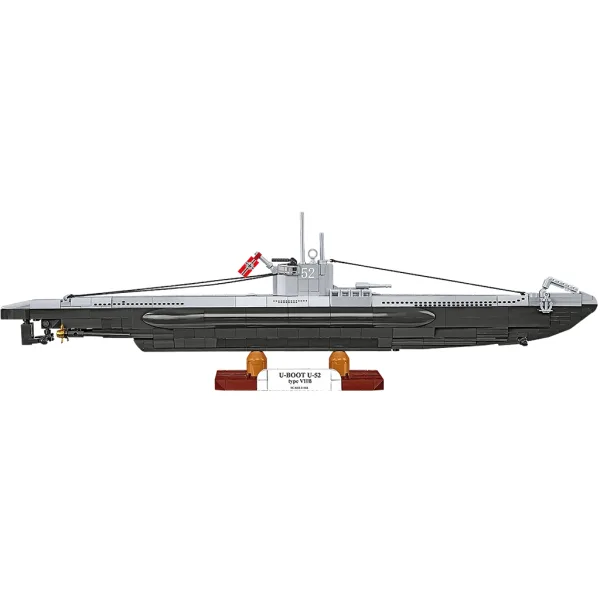 imagen de COBI: WW II Submarino U-52 (Tipo VIIB) juego de construcción (4852) 6