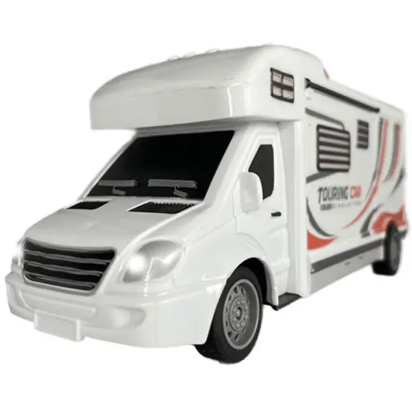 imagen de Coche de turismo RC con control remoto y luces 27MHz a escala 1/32 de 25cm 3