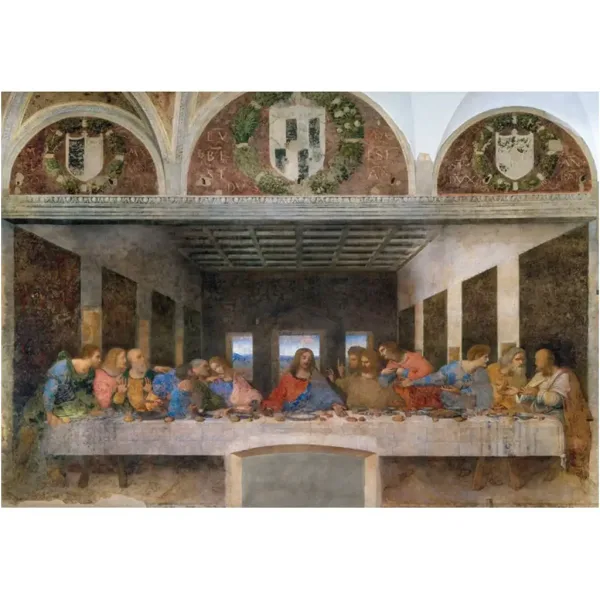 imagen de Colección Museo: Leonardo da Vinci - La última cena 1000 piezas puzzle - Clementoni 2