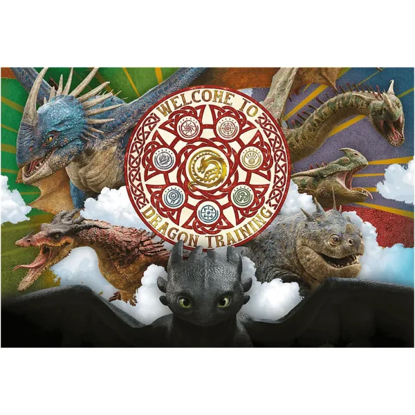 imagen de Cómo entrenar a tu dragón 100 piezas puzzle - Trefl 2