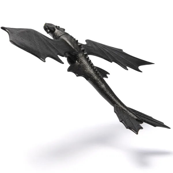 imagen de Cómo entrenar a tu dragón: Figura de dragón sin dientes de espuma voladora - Spin Master 3