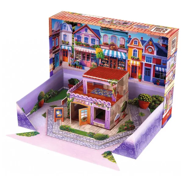 imagen de Construimos con ladrillos: My City Cafetería juego de construcción de 50 piezas - Trefl 2