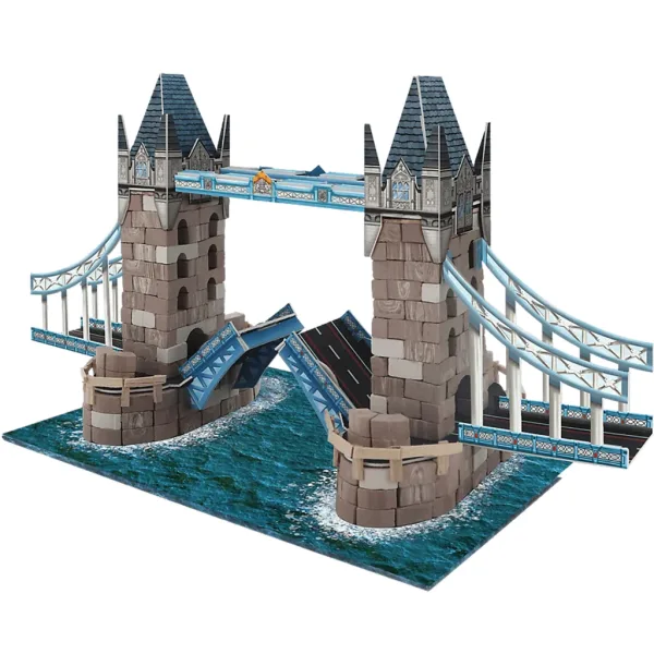 imagen de Construimos con ladrillos: Tower Bridge juego de construcción de 290 piezas - Trefl 2