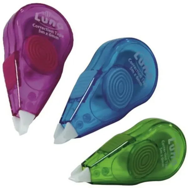 imagen de Corrector de errores 5mm x 5m en tres colores 1