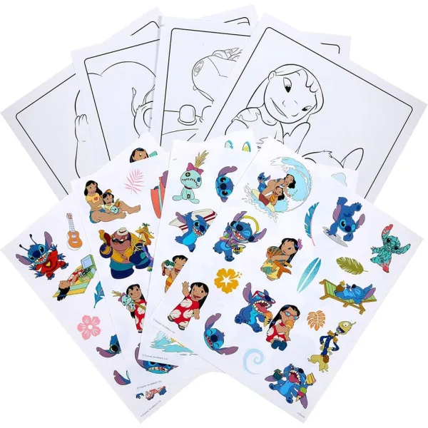 imagen de Crayola: Lilo & Stitch libro para colorear y pegar 3