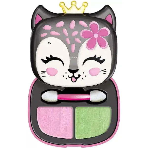imagen de Crazy Chic: Sombra de ojos en estuche con forma de leopardo - Clementoni 2