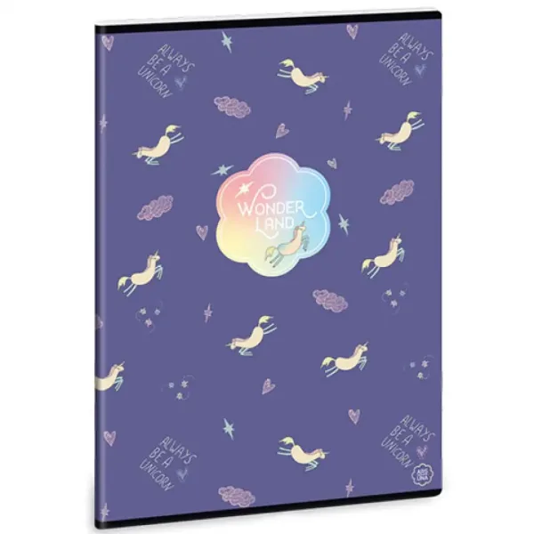 imagen de Cuaderno cuadrado de unicornio Wonderland A/4 1