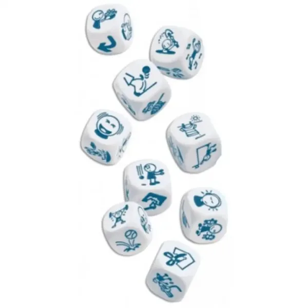 imagen de Cubo de historias con acciones juego de cubos 2