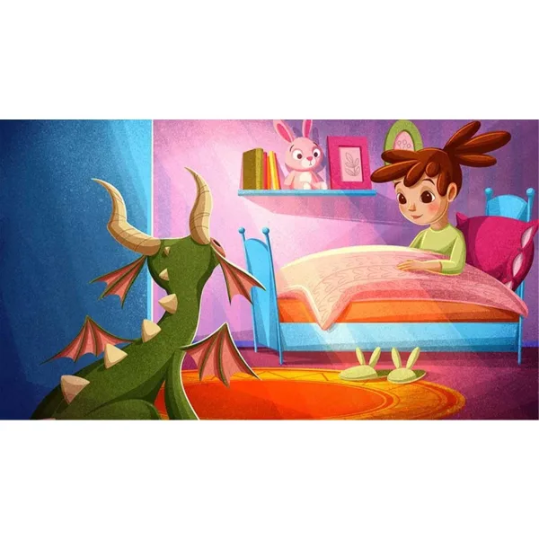 imagen de Cuento de dragón diafilm 2