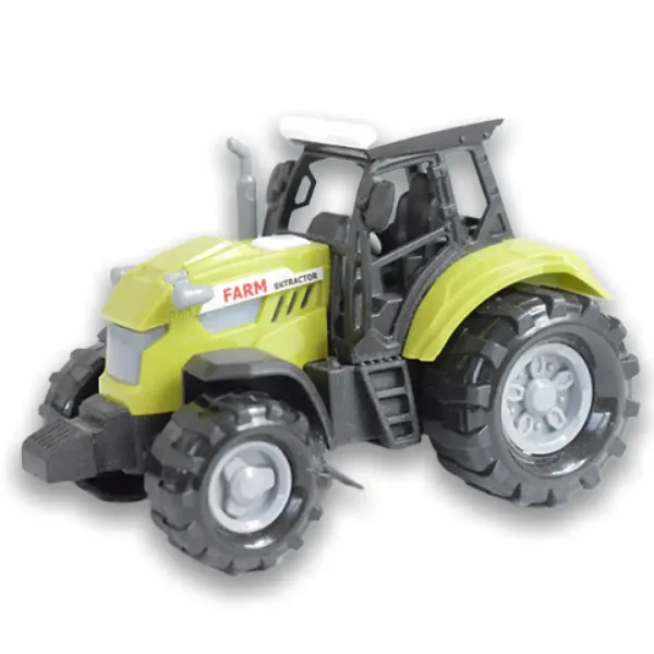 imagen de Cuento de granjero: Tractor agrícola con luz y sonido 11cm 2