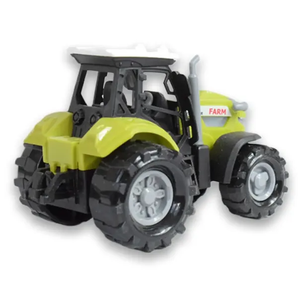 imagen de Cuento de granjero: Tractor agrícola con luz y sonido 11cm 3
