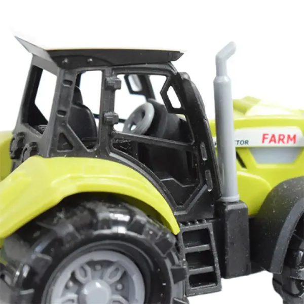 imagen de Cuento de granjero: Tractor agrícola con luz y sonido 11cm 4