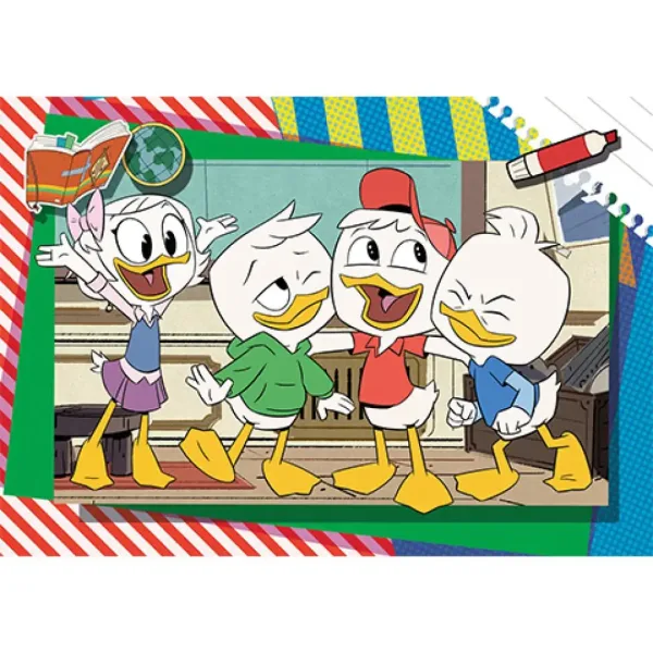 imagen de Cuentos de patos Supercolor 3 en 1 puzzle 3x48 piezas - Clementoni 2
