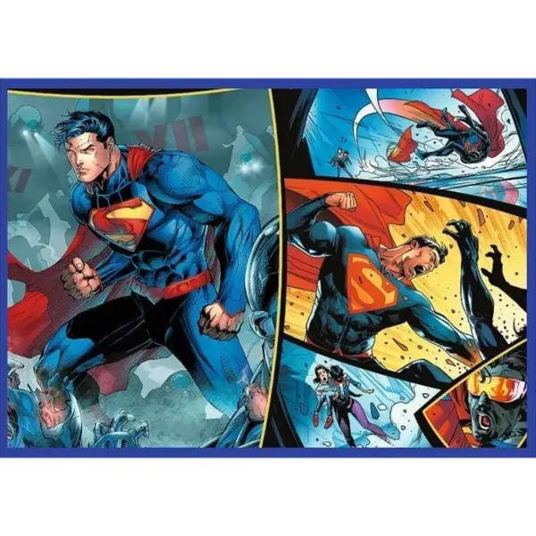 imagen de DC: El valiente Superman rompecabezas de 4x250 piezas - Trefl 4