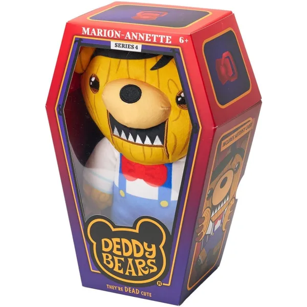imagen de Deddy Bear Hank en ataúd de peluche, 4. serie, 30 cm - Marion-Annette 2
