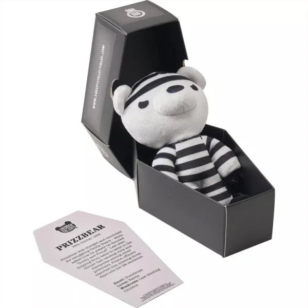 imagen de Deddy Bear Prizzbear peluche en ataúd, 5. serie, 15cm 2