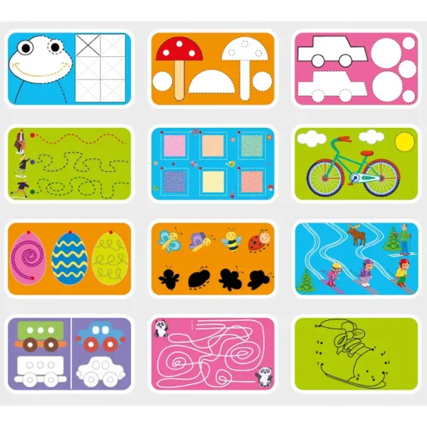 imagen de Desarrollo temprano jugando – Tarjetas de desarrollo para niños de 3 a 5 años 2