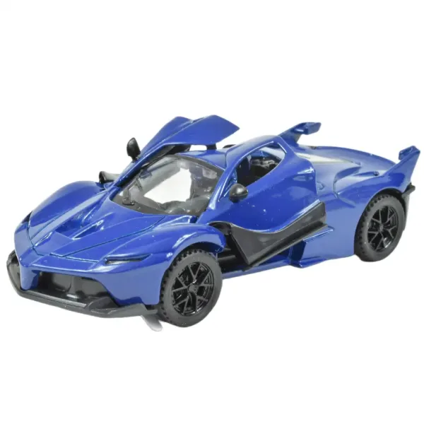 imagen de Die-Cast: Coche deportivo de lujo de metal con puertas abatibles, disponible en varias versiones 12cm 1ud 11