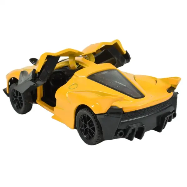 imagen de Die-Cast: Coche deportivo de lujo de metal con puertas abatibles, disponible en varias versiones 12cm 1ud 8