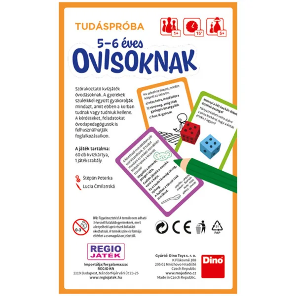 imagen de Dino: Prueba de conocimiento para niños de 5-6 años 2