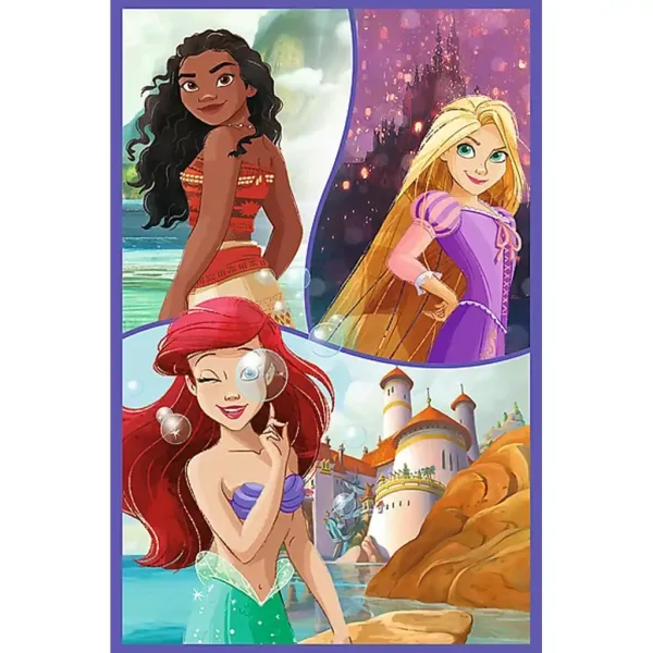 imagen de Disney princesa amigos 3x80db puzzle - Trefl 4
