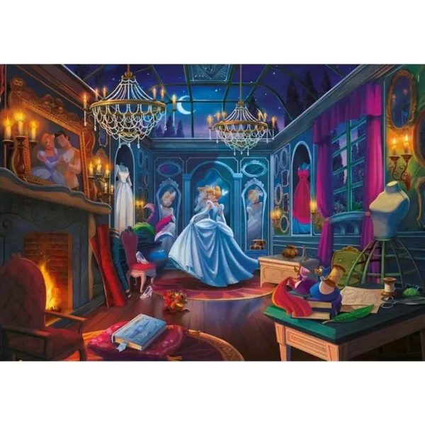 imagen de Disney Princesas Ever After Cenicienta 500 piezas puzzle – Clementoni 2