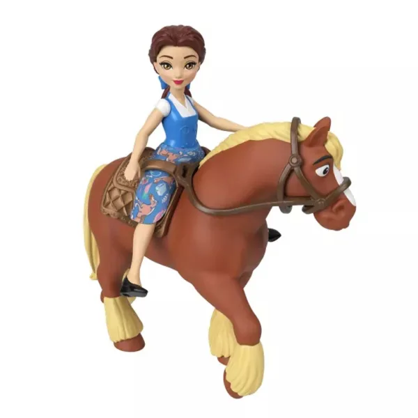 imagen de Disney Princesas: Mini Belle princesa caballería real - Mattel 2