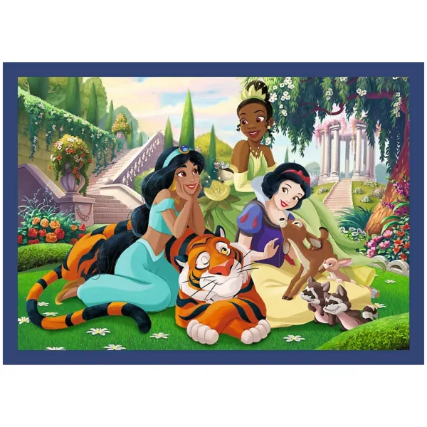 imagen de Disney Princesas - puzzle 4 en 1 de 4 x 88 piezas - Trefl 3