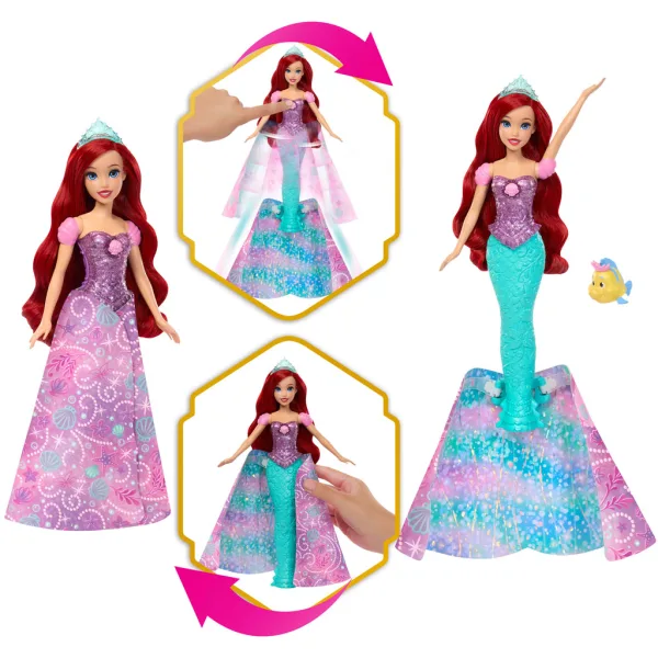 imagen de Disney Princesas - Transformación Mágica Ariel - Mattel 3