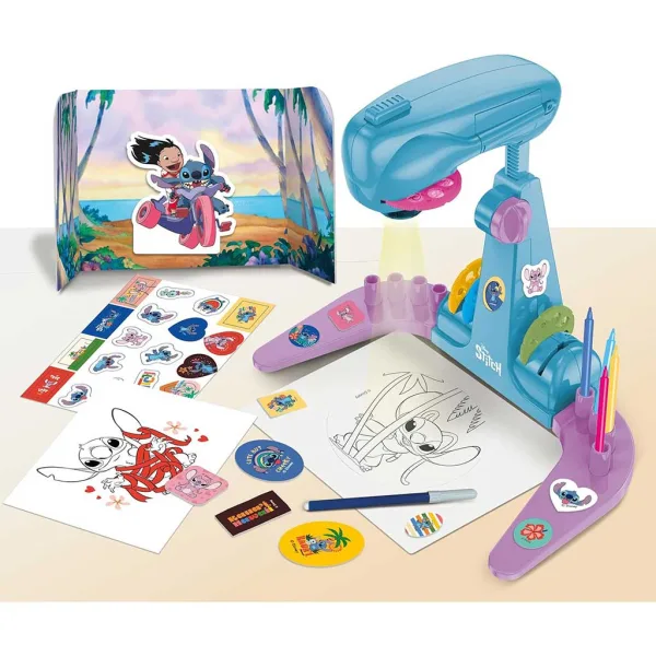 imagen de Set de coloreado con proyector Disney Stitch - Lisciani 2