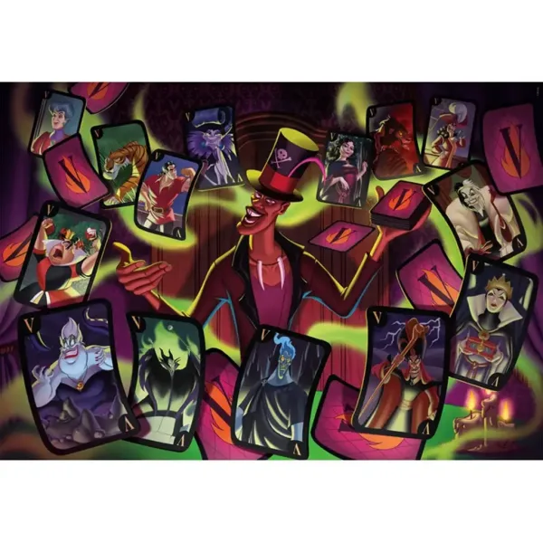 imagen de Disney - Villanos HQC 1500 piezas puzzle compacto - Clementoni 2