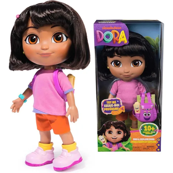 imagen de Dora la Exploradora - Muñeca Dora que Canta de 30 cm - Spin Master 1