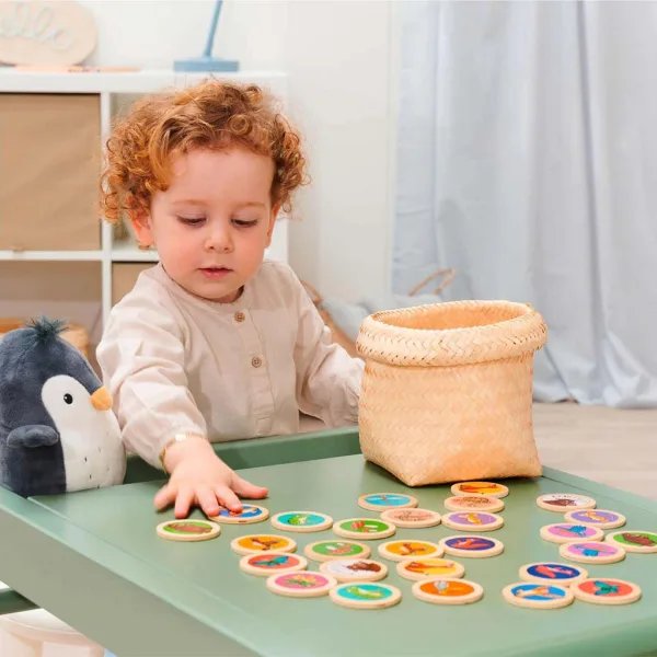 imagen de Eichhorn: Graffaló Juego de memoria de madera de 30 piezas - Simba Toys 3