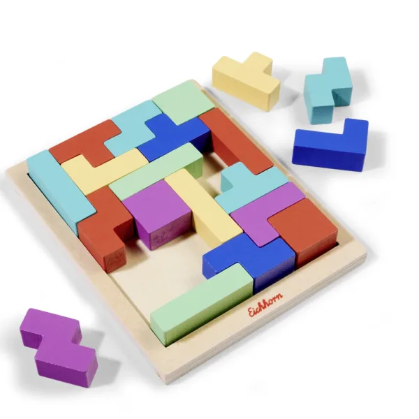 imagen de Eichorn: Juego de encaje de formas de madera 2