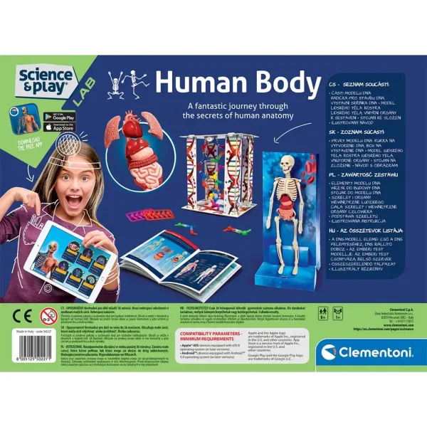 imagen de El set de juego científico del cuerpo humano - Clementoni 3