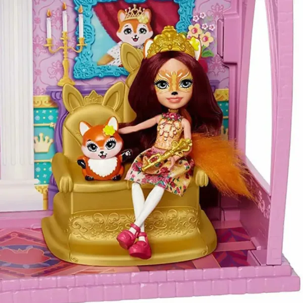 imagen de Enchantimals: Castillo Real con Felicity Fox - Mattel 3
