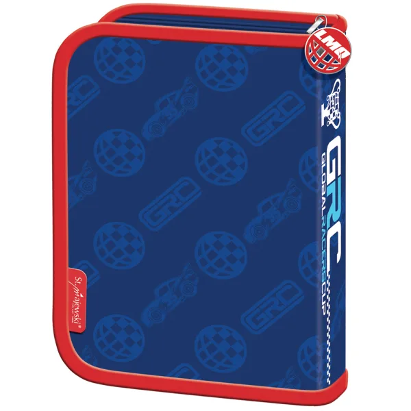 imagen de Estuche desplegable azul-rojo de Cars 20,5cmx13,5cmx3,5cm 2